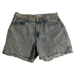 Primark distressed high waisted mom jean shorts women girls